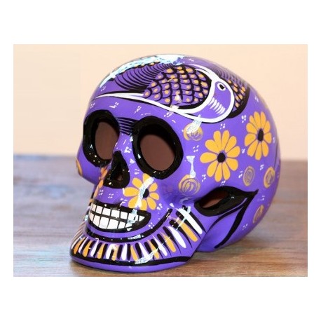 Tête de mort violet - Mexiland Shop