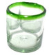 Tequila glas 2cl (grüner Rand)